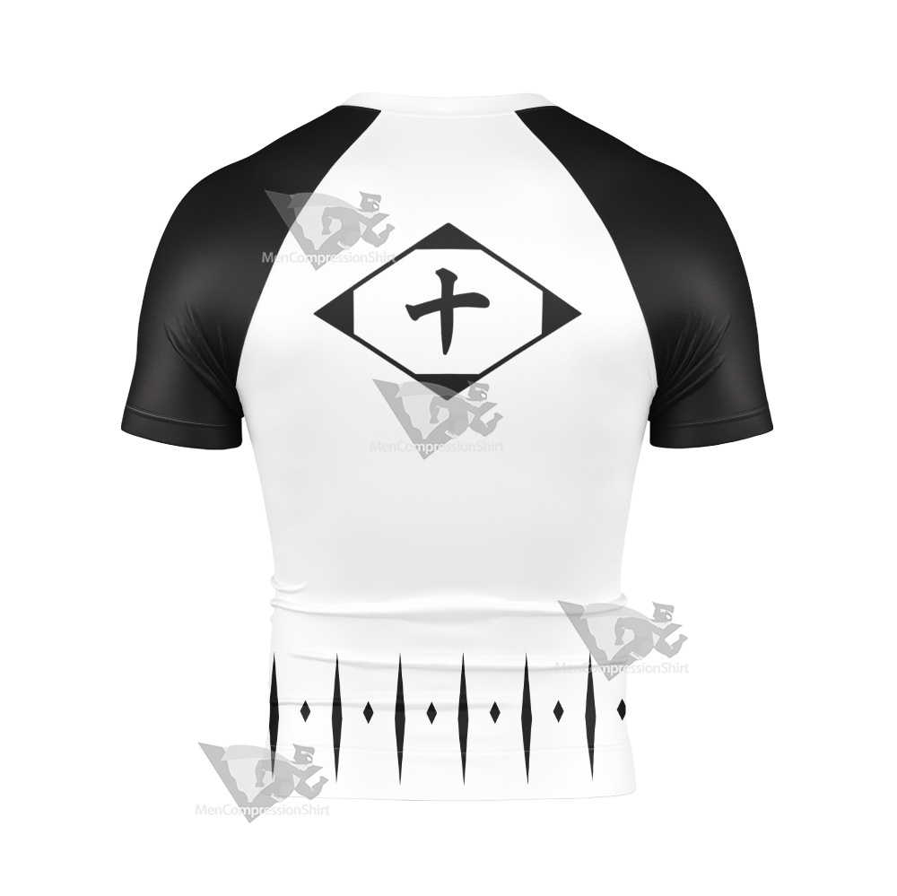 Bleach Toushirou Hitsugaya Short Sleeve Compression Shirt