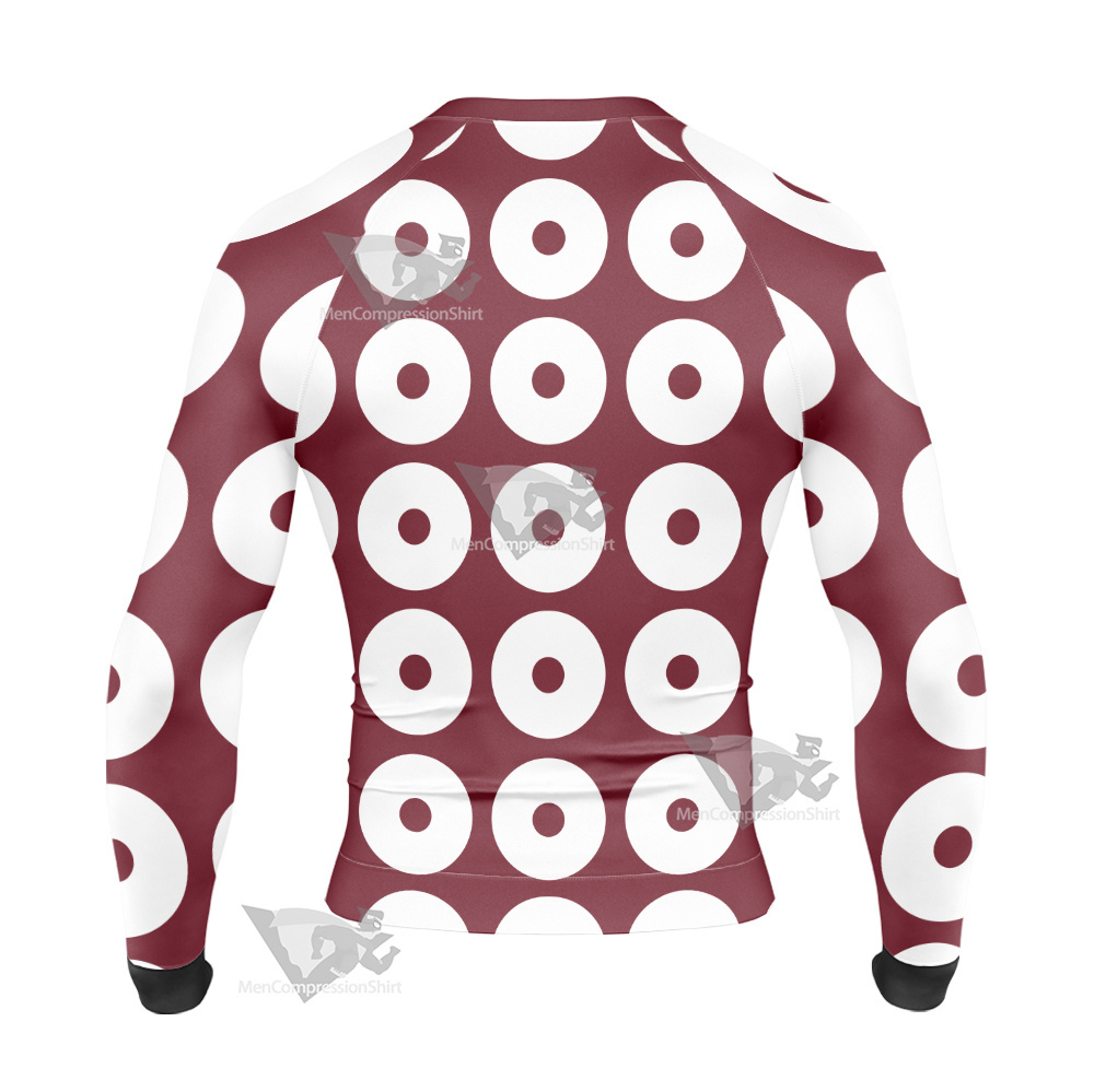 Bleach Yasutora Sado Red Long Sleeve Compression Shirt