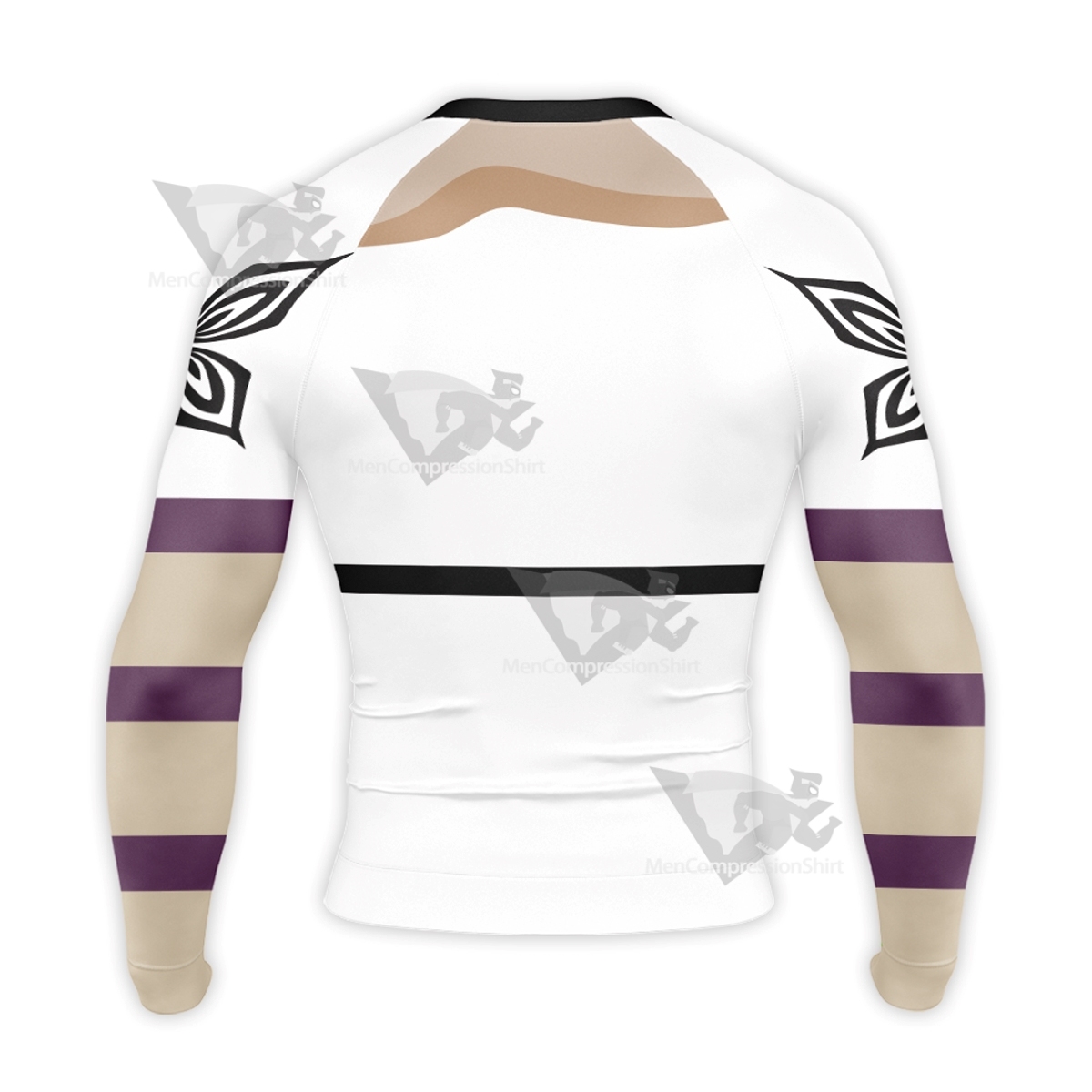 Bleach Yoruichi Classic Black Long Sleeve Compression Shirt