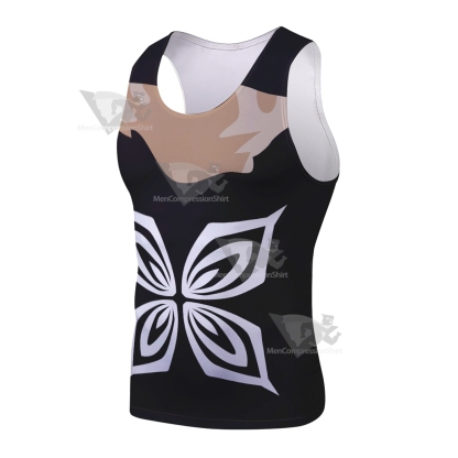 Bleach Yoruichi Classic Black Sleeveless Compression Shirt