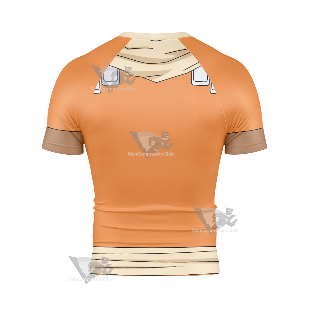 Bleach Yoruichi Shihouin Short Sleeve Compression Shirt