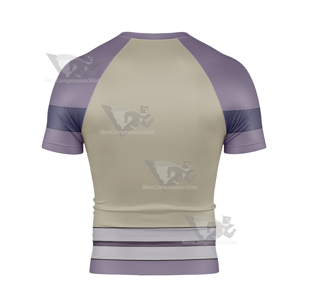 Blood Lad Liz T Brown Cosplay Short Sleeve Compression Shirt