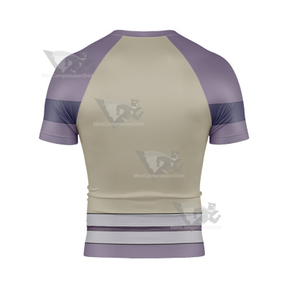 Blood Lad Liz T Brown Cosplay Short Sleeve Compression Shirt