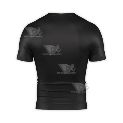 Jujutsu Kaisen Gojo Satoru Tang Suit Short Sleeve Compression Shirt