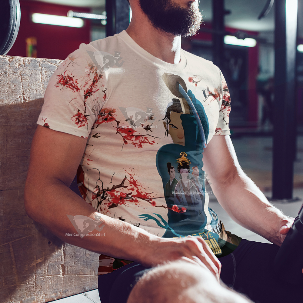 Blue Eye Samurai Battle T-Shirt