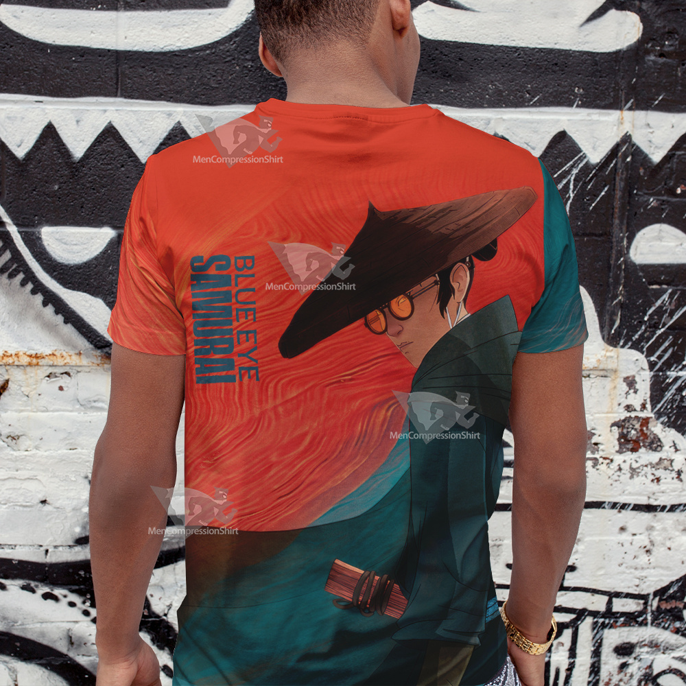 Blue Eye Samurai Oil Paint T-Shirt