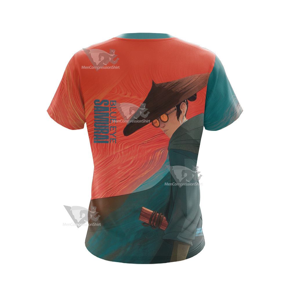 Blue Eye Samurai Oil Paint T-Shirt