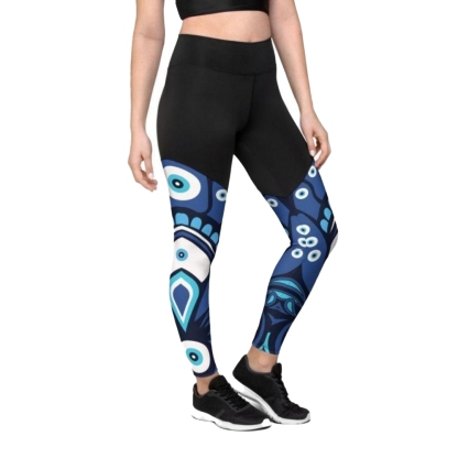 Blue Eye Women Compression Legging