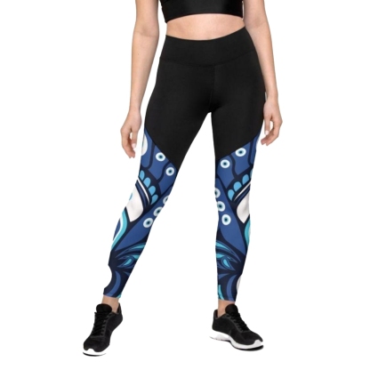 Blue Eye Women Compression Legging