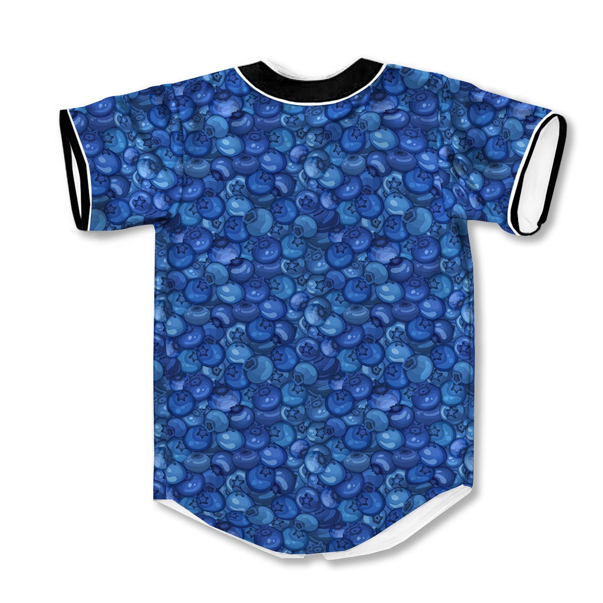 Blueberry 3d Print Full Size Pattern Baseball Jerseys