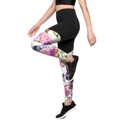 Boho Skull Women Compression Legging