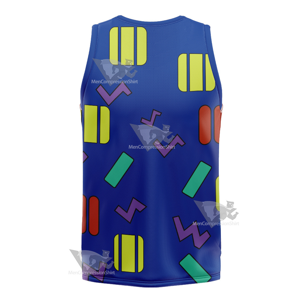 Bojack Hourseman Mr Peanutbutter Blue Cosplay Basketball Jersey