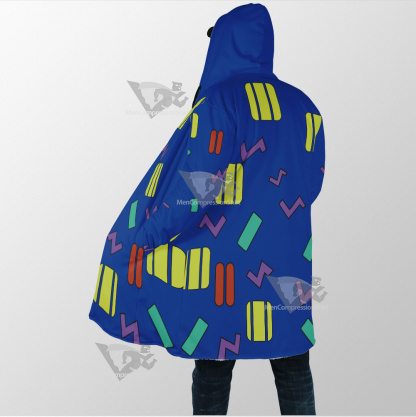 Bojack Hourseman Mr Peanutbutter Blue Cosplay Dream Cloak