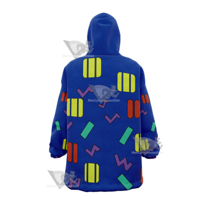 Bojack Hourseman Mr Peanutbutter Blue Cosplay Oversized Blanket Hoodie