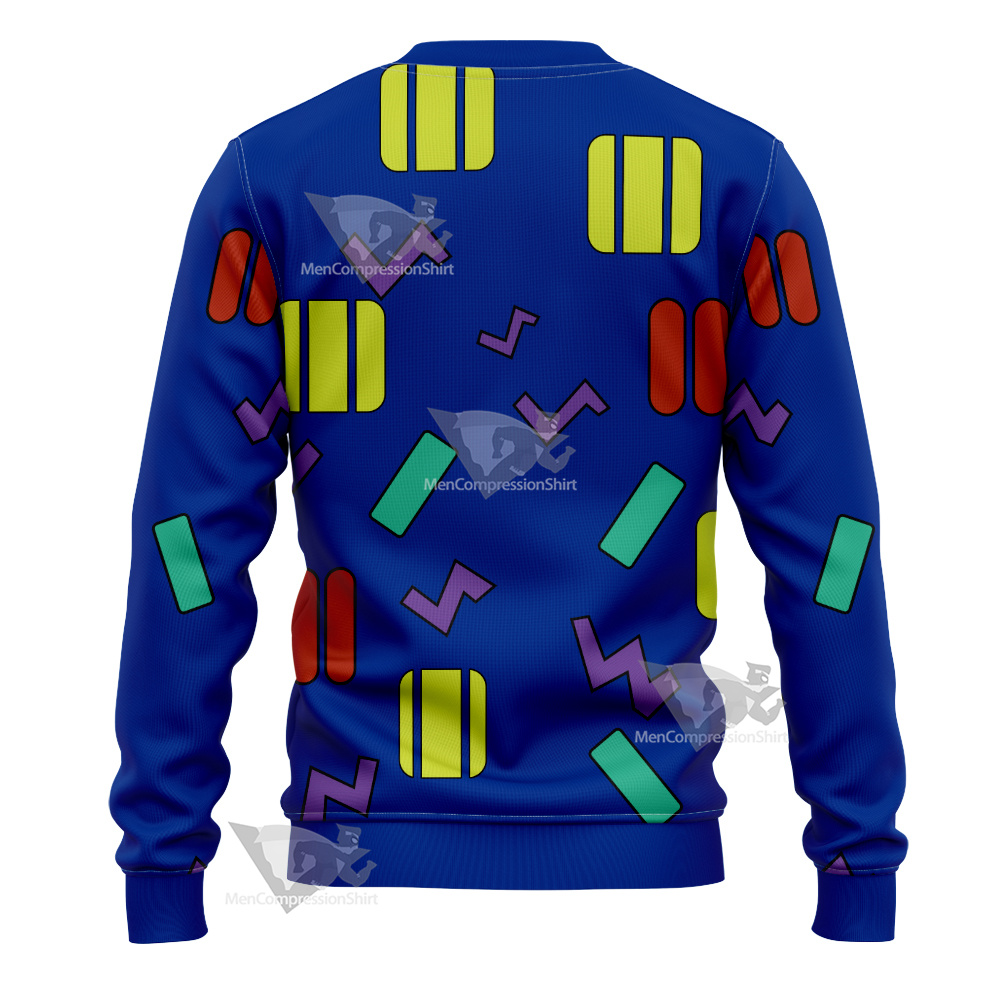 Bojack Hourseman Mr Peanutbutter Blue Cosplay Sweatshirt