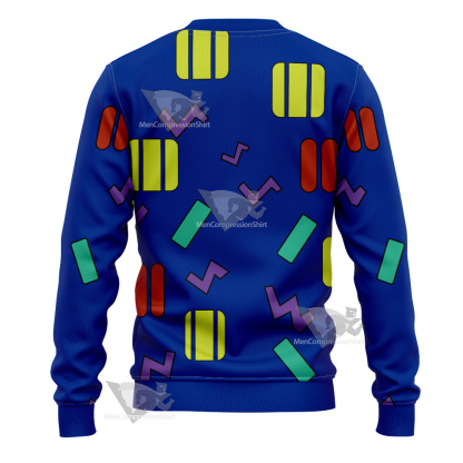 Bojack Hourseman Mr Peanutbutter Blue Cosplay Sweatshirt