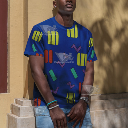 Bojack Hourseman Mr Peanutbutter Blue Cosplay T-Shirt