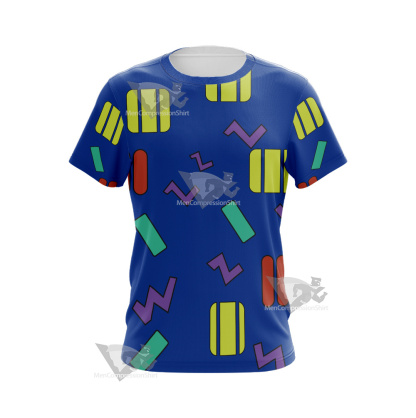 Bojack Hourseman Mr Peanutbutter Blue Cosplay T-Shirt