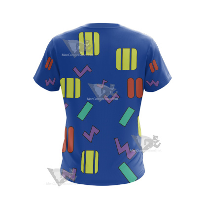 Bojack Hourseman Mr Peanutbutter Blue Cosplay T-Shirt