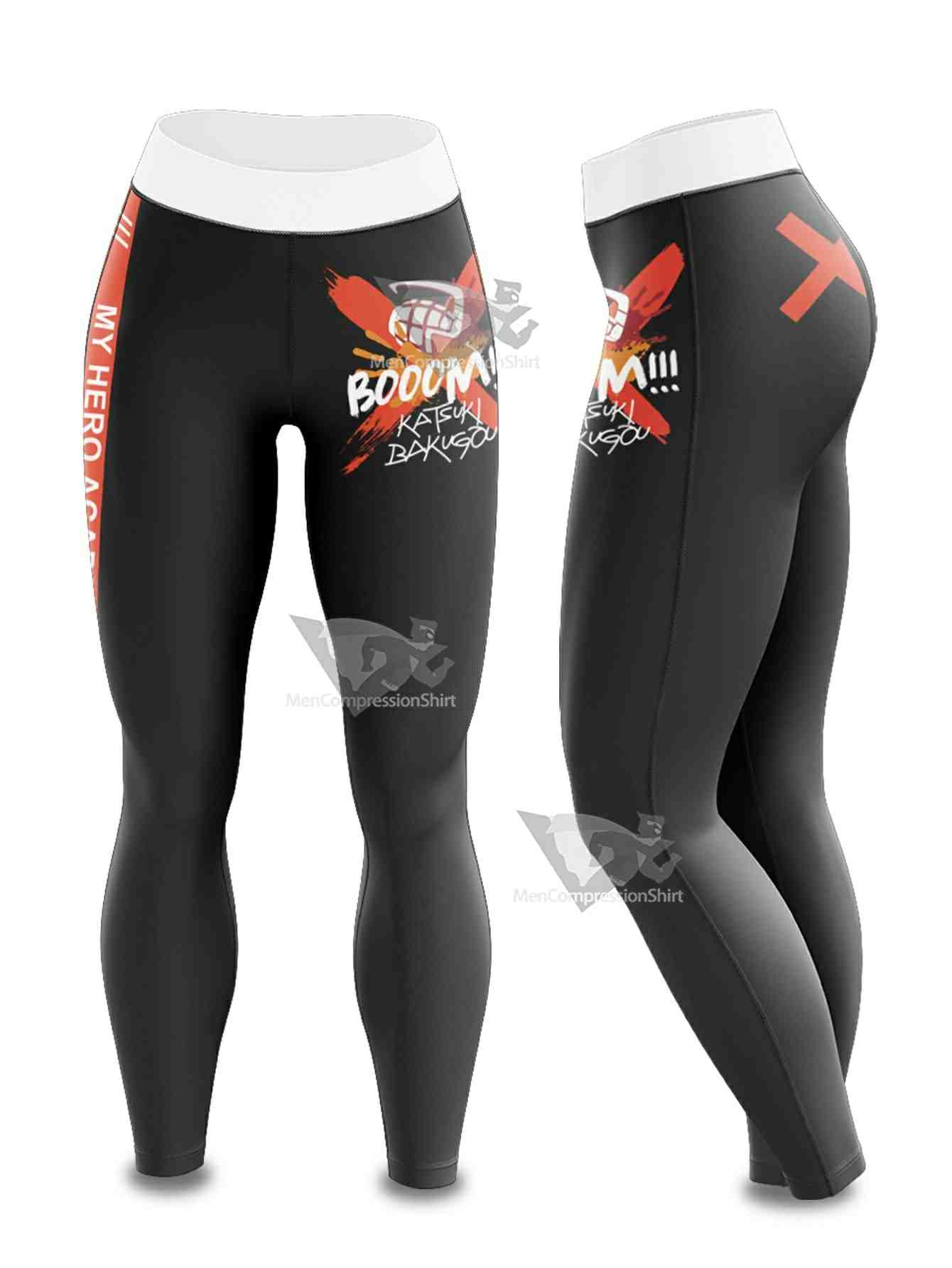 Boom Katsuki Women Compression Leggings