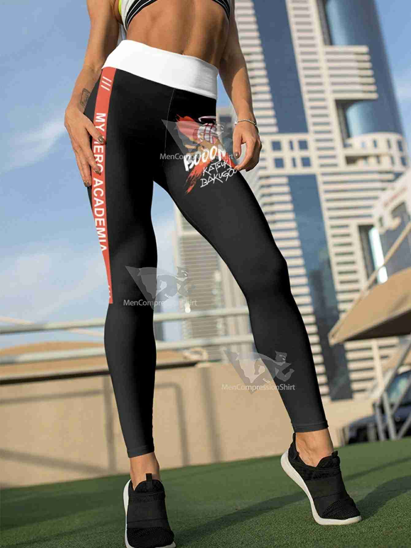 Boom Katsuki Women Compression Leggings