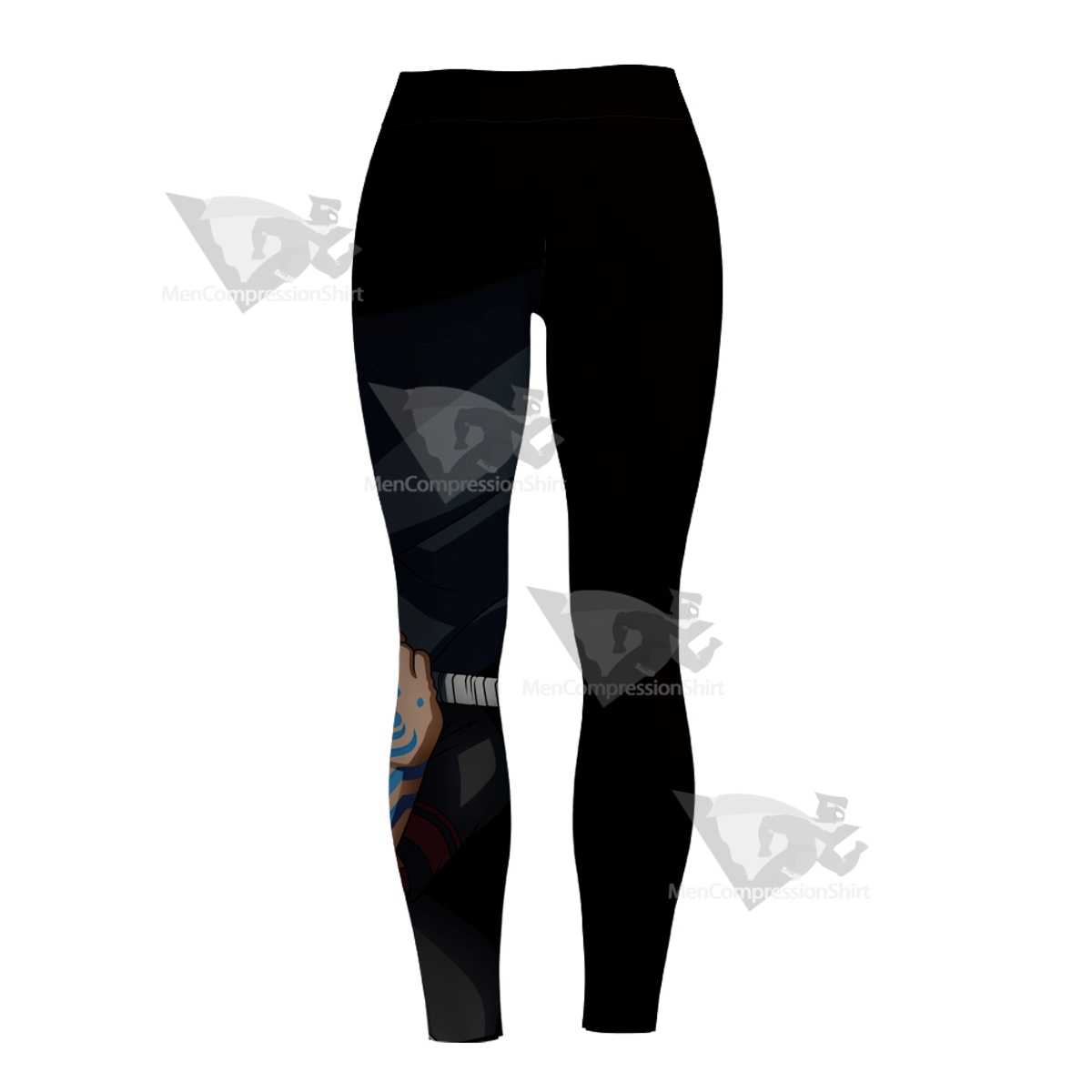 Boruto Unisex Classic Black Women Compression Legging-MensCompressionShirt