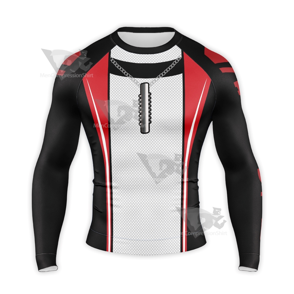 Boruto Unisex Classic Red Long Sleeve Compression Shirt