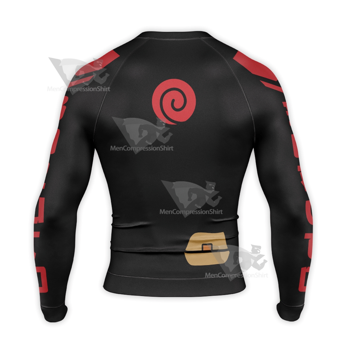 Boruto Unisex Classic Red Long Sleeve Compression Shirt