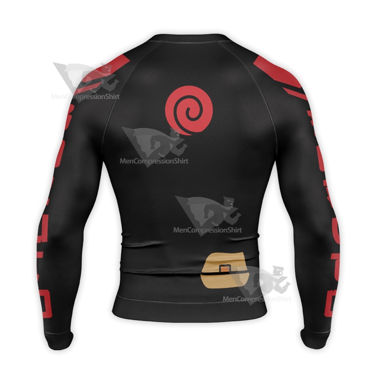 Boruto Unisex Classic Red Long Sleeve Compression Shirt
