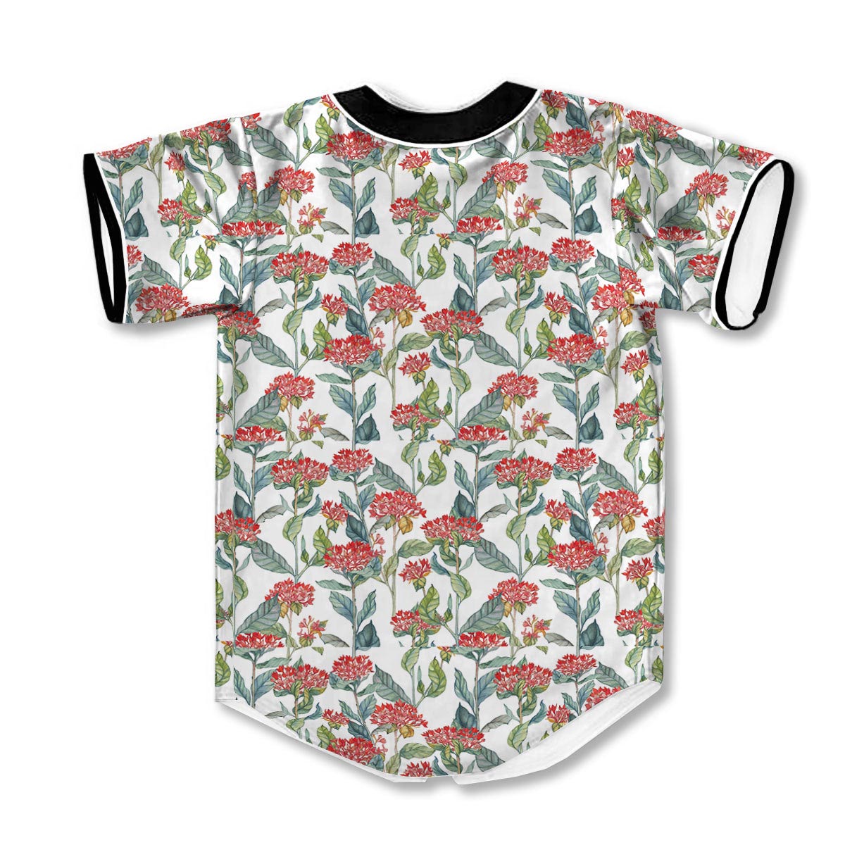 Bouvardia 3d Print Full Size Pattern Baseball Jerseys