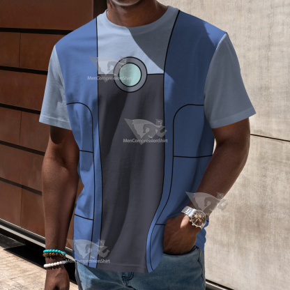 Bravest Warriors Chris Kirkman Blue Cosplay T-Shirt
