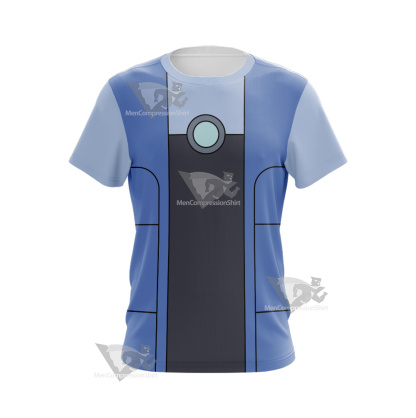 Bravest Warriors Chris Kirkman Blue Cosplay T-Shirt