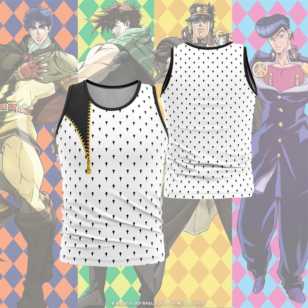 Bruno Bucciarati Jojos Bizarre Adventure Sleeveless Compression Shirt