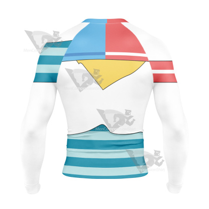 Bubble Uta Uniform Long Sleeve Compression Shirt