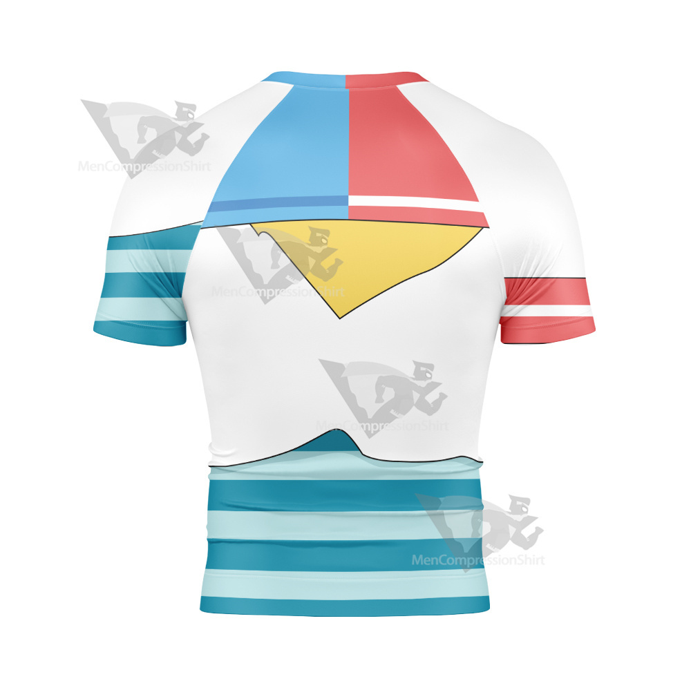 Bubble Uta Uniform Rash Guard Compression Shirt