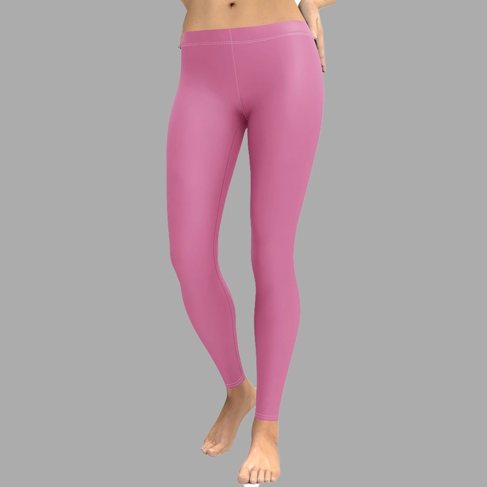 Bubblegum Pink lady Compression Legging