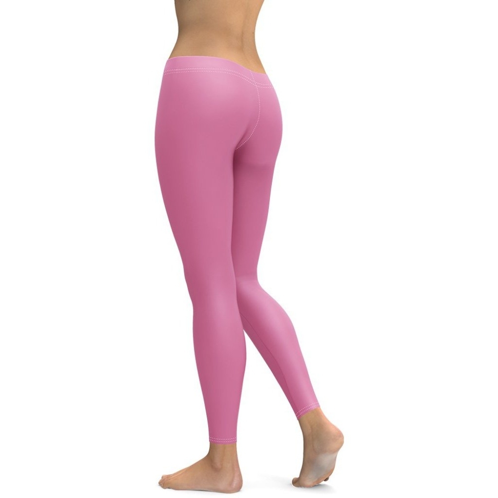 Bubblegum Pink lady Compression Legging