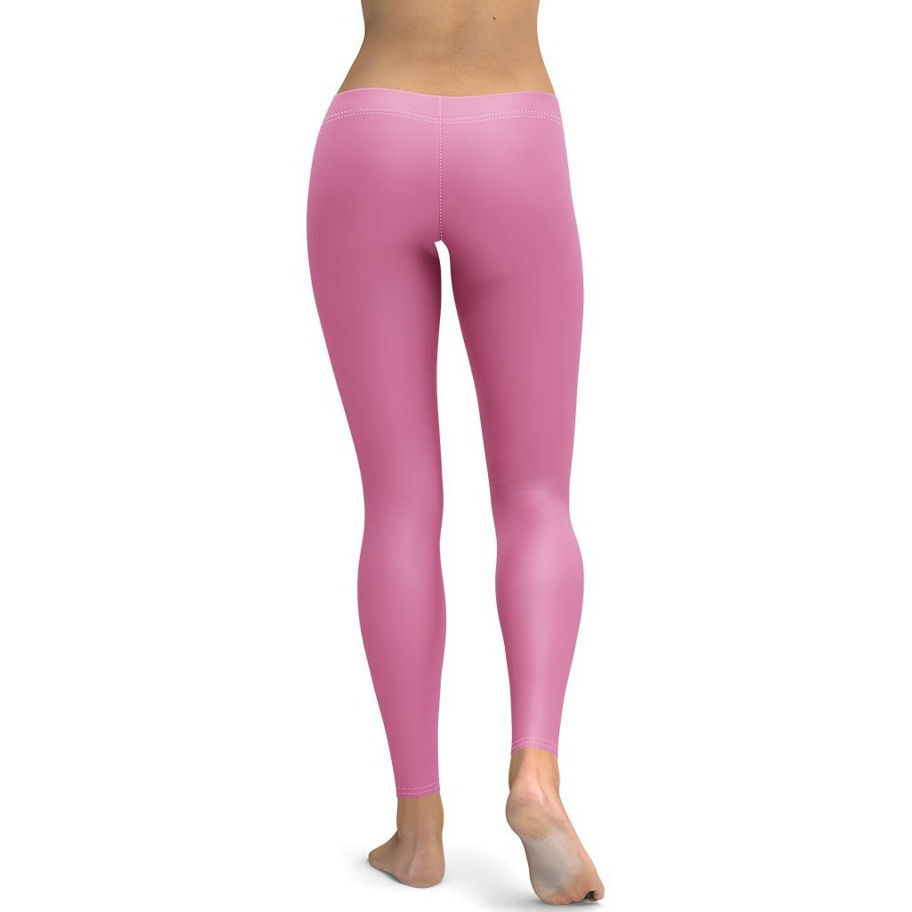 Bubblegum Pink lady Compression Legging