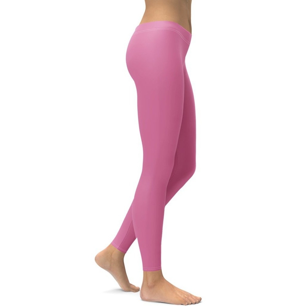 Bubblegum Pink lady Compression Legging