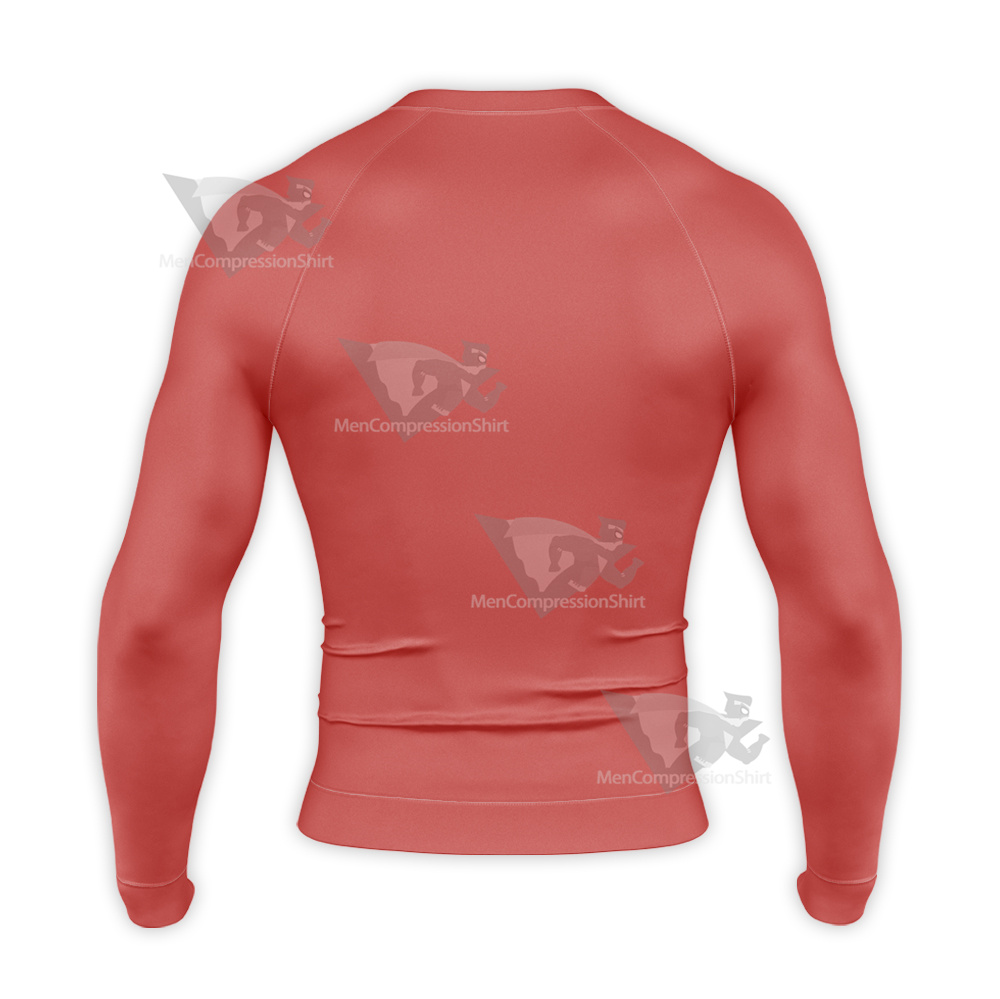 Buddy Daddies Kurusu Kazuki Red Cosplay Long Sleeve Compression Shirt