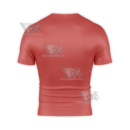 Buddy Daddies Kurusu Kazuki Red Cosplay Short Sleeve Compression Shirt