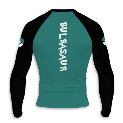 Bulbasaur Men Long Sleeve Compression Shirt