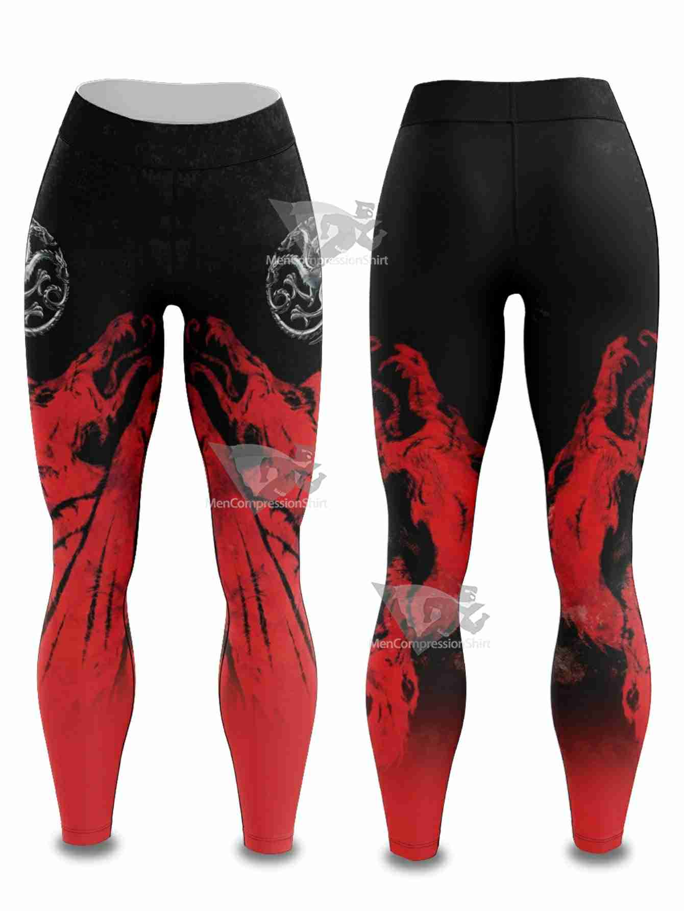Burn Them All Women Compression Leggings