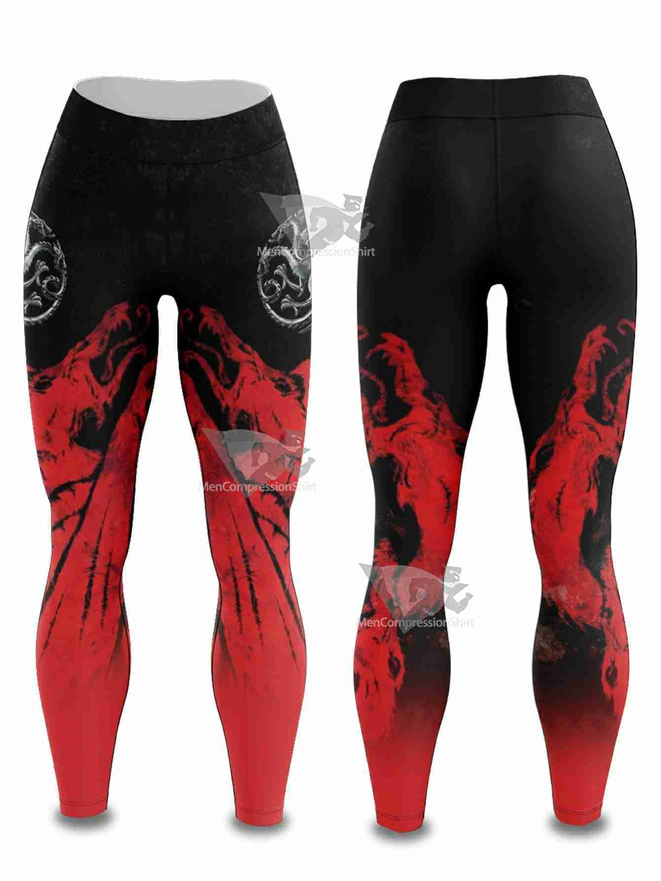 Burn Them All Women Compression Leggings
