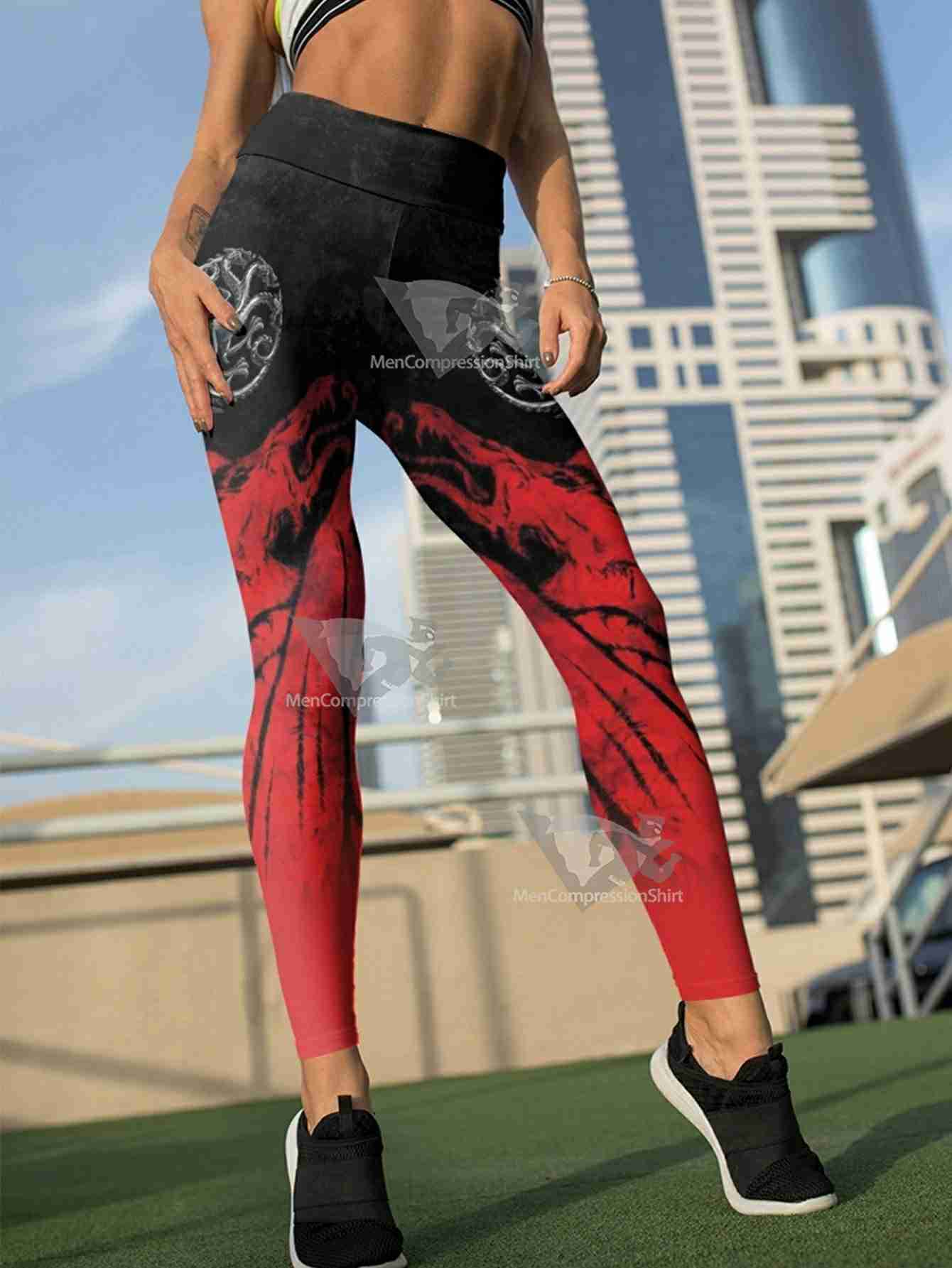 Burn Them All Women Compression Leggings