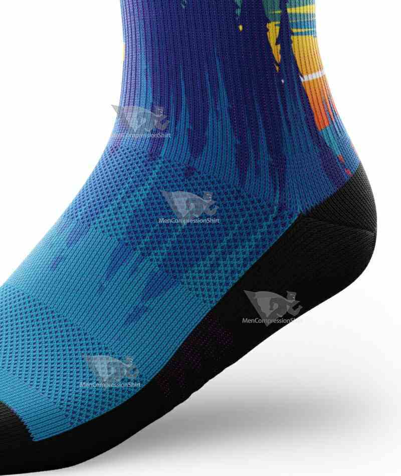 Burnt Sun Knee High Compression Socks