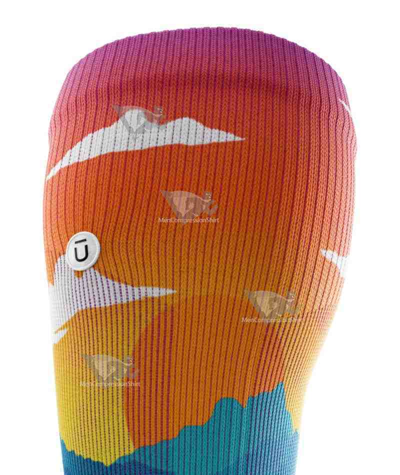 Burnt Sun Knee High Compression Socks