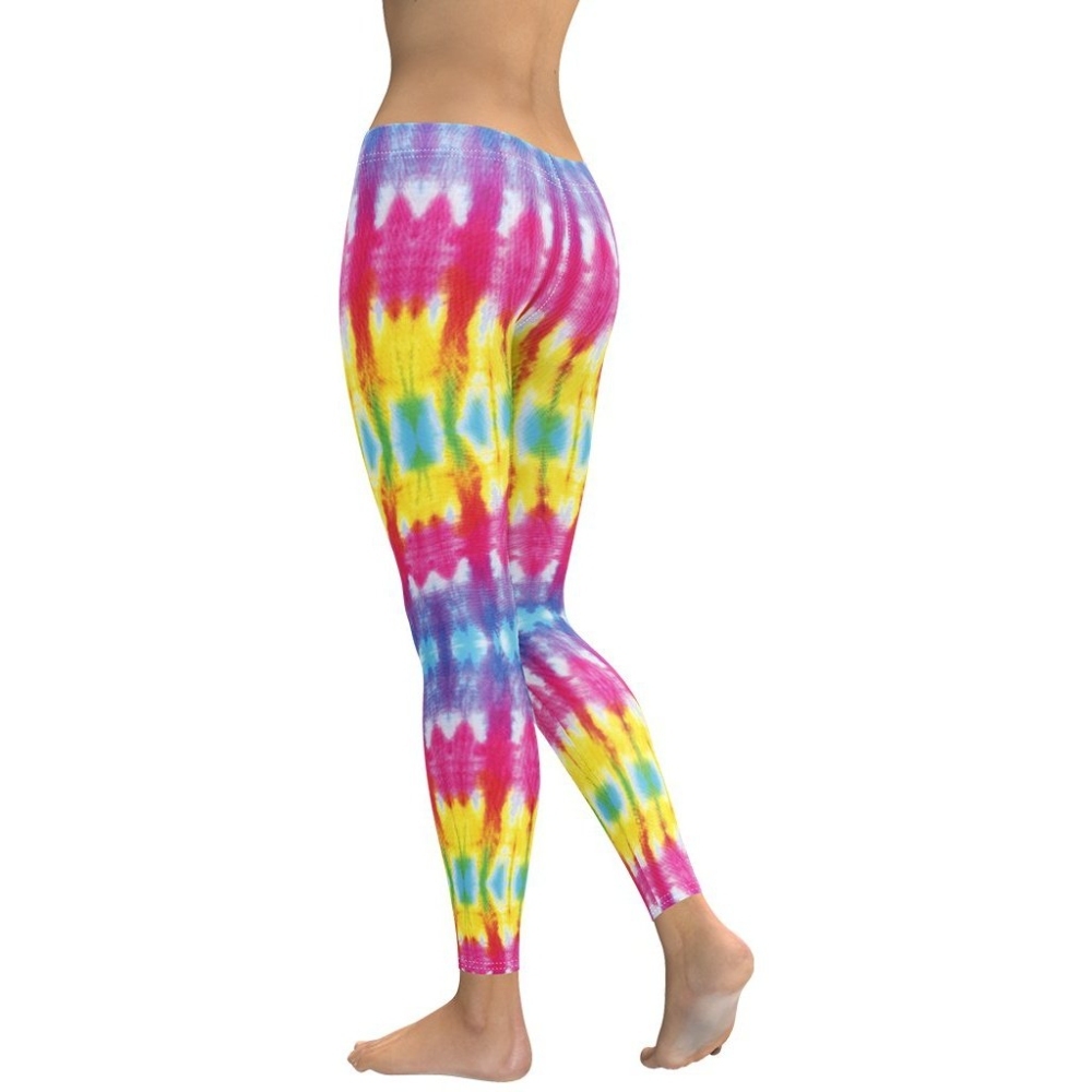 Butterfly Effect Tie Dye lady Compression Legging