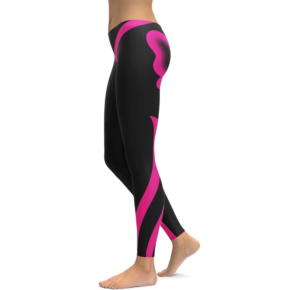 Butterfly Shaped lady Compression Legging