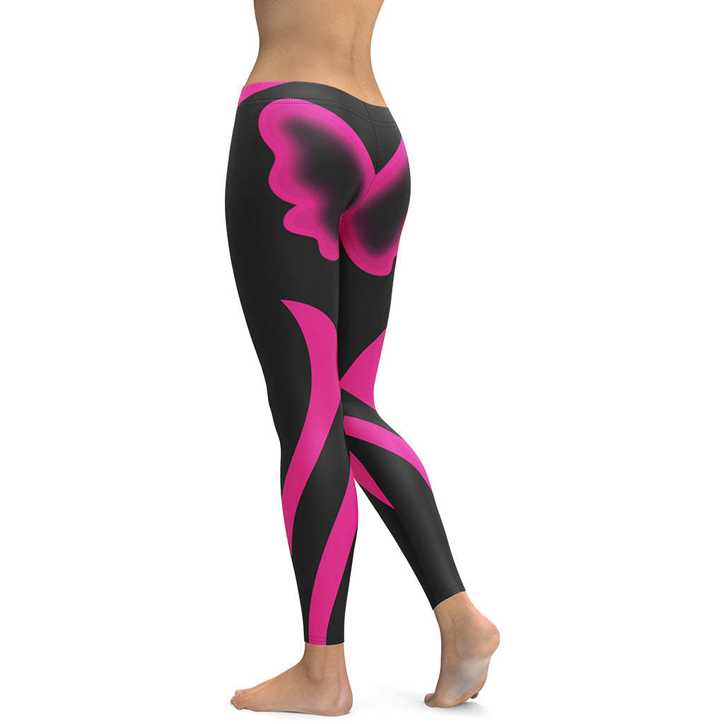 Butterfly Shaped lady Compression Legging